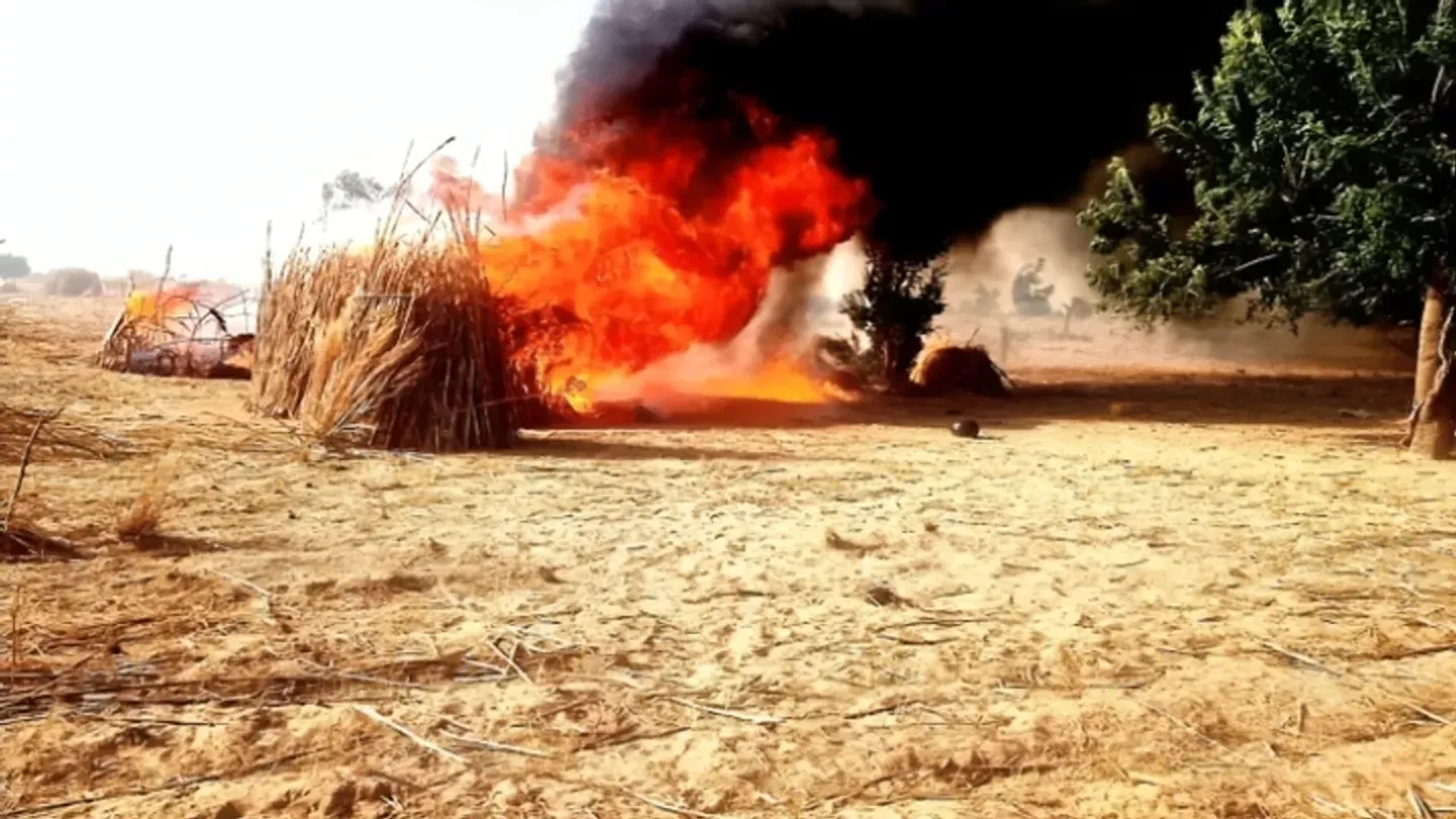 Gobara ta lalata rumbun makamai na 'Giwa Barracks' da ke Maiduguri a Nijeriya